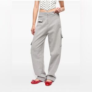 GANNI logo-patch track trousers
